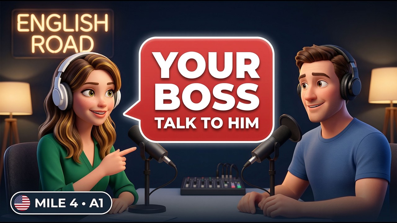 The 4 Boss Conversations Every Employee Needs | A1 English