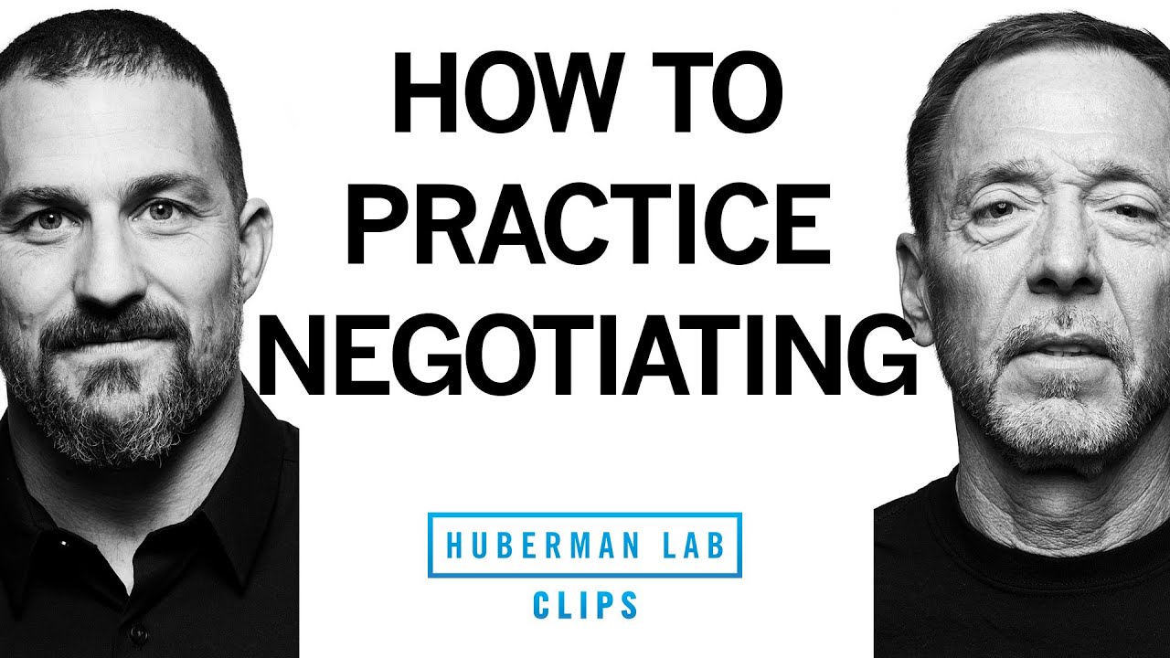 How to Practice Negotiating & Making Deals | Chris Voss & Dr. Andrew Huberman