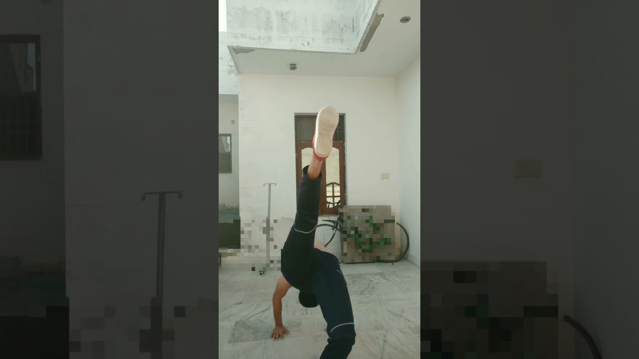 Self practice for increasing spine elasticity.