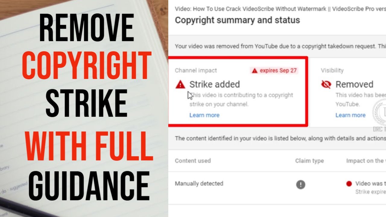 How To Retract Copyright Claim || Copyright Strike Kaise hataye By Full legal process - in Hindi