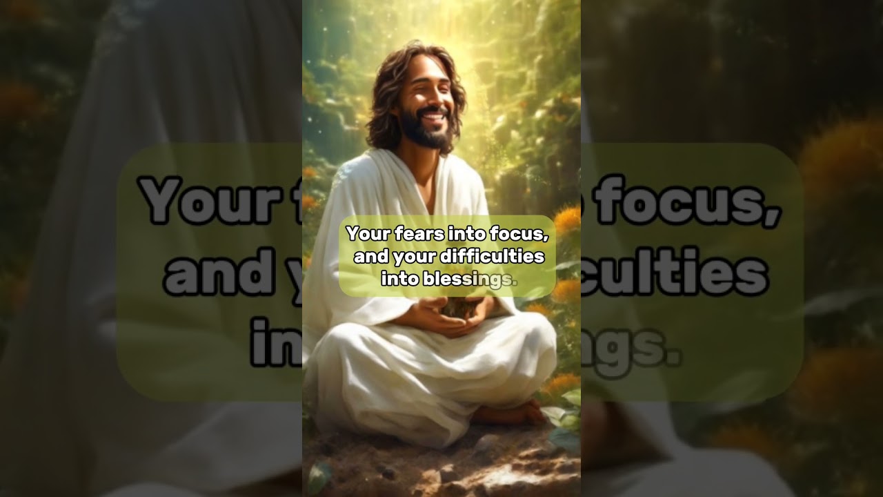 God's message for you &dagger; Godessage I God short messages #god #godmessage #godsays #jesus #shorts
