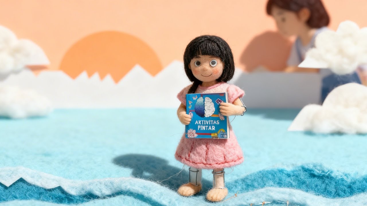 Ikutin Ella kerjain soal Paud mengasah otak kiri yuks #gielve#trending#kids#viral#belajaranaktk 