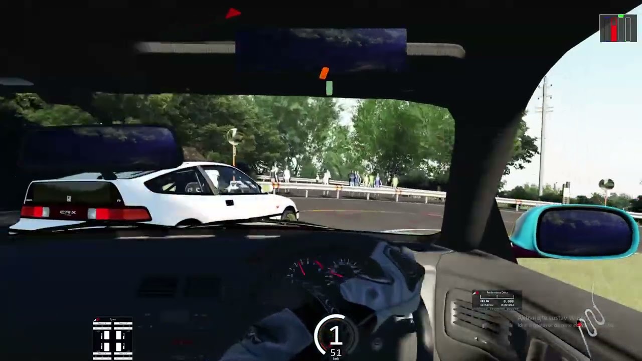 S14 vs CRX : AKINA DOWNHILL (assetto corsa)