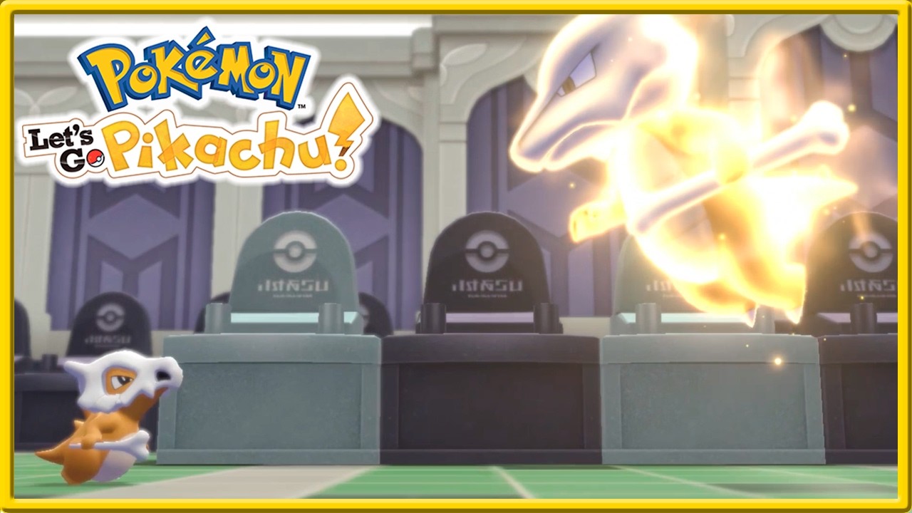 Pokemon Lets Go Pikachu #09 - Ajudei Cubone à Encontrar Sua Mãe Marowak na Torre Pokemon