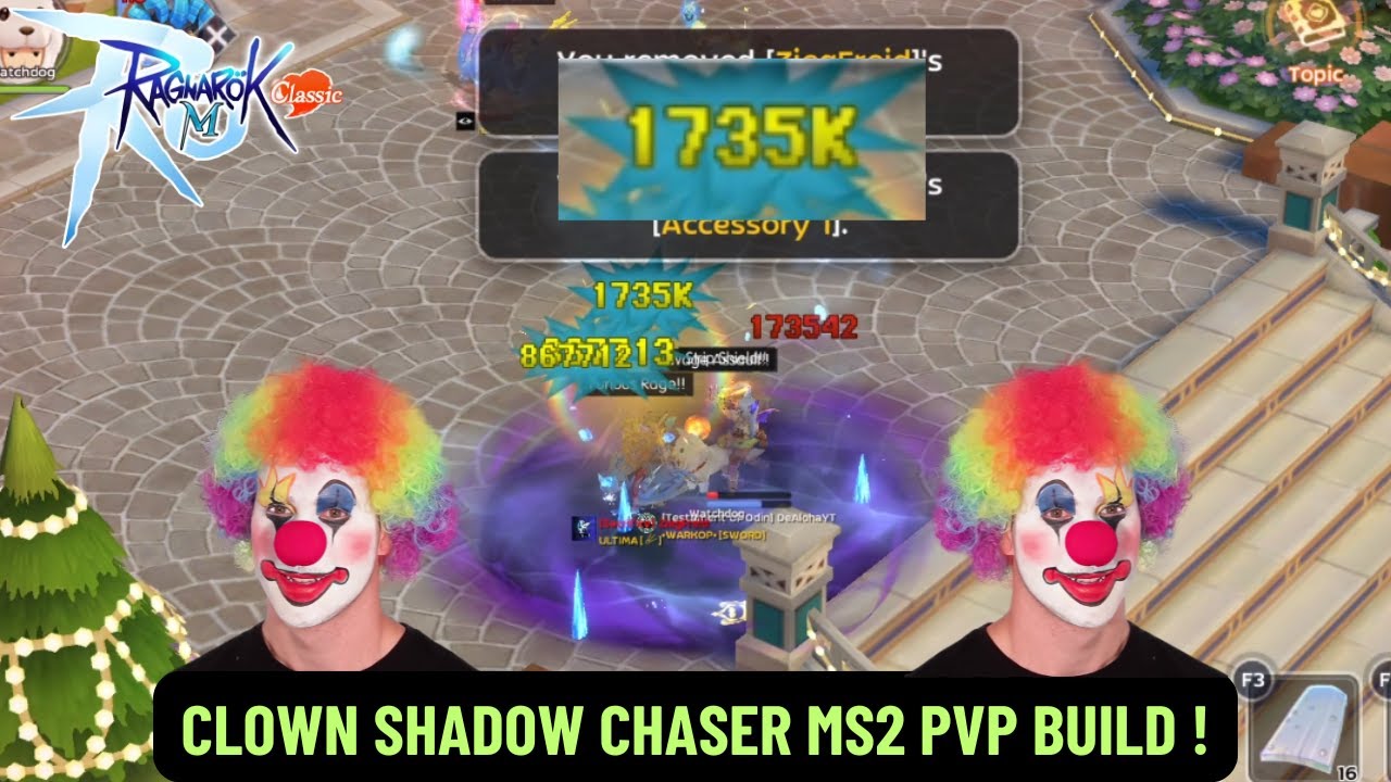 CLOWN SHADOW CHASER MS2 YOYO PVP GAMEPLAY ! | RAGNAROK M CLASSIC