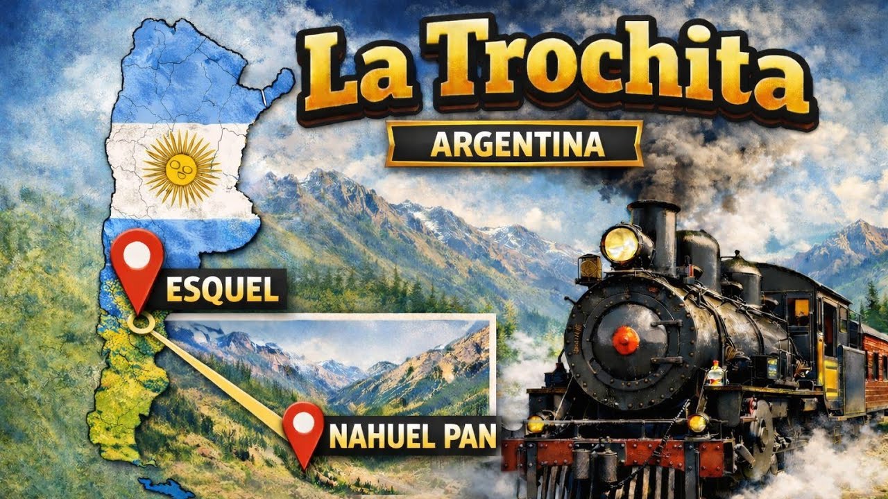 El tren más famoso de la Patagonia. 