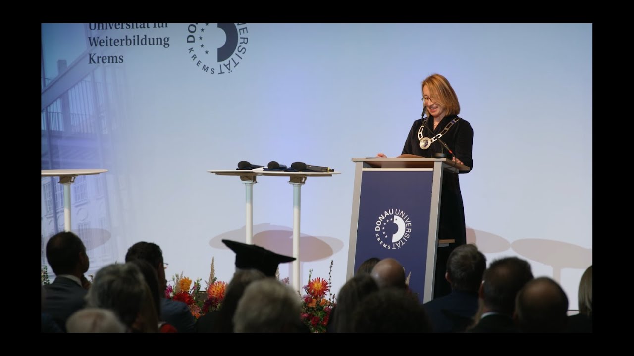 Inaugurationsrede Rektorin Viktoria Weber – Inauguration und 30 Jahre UWK