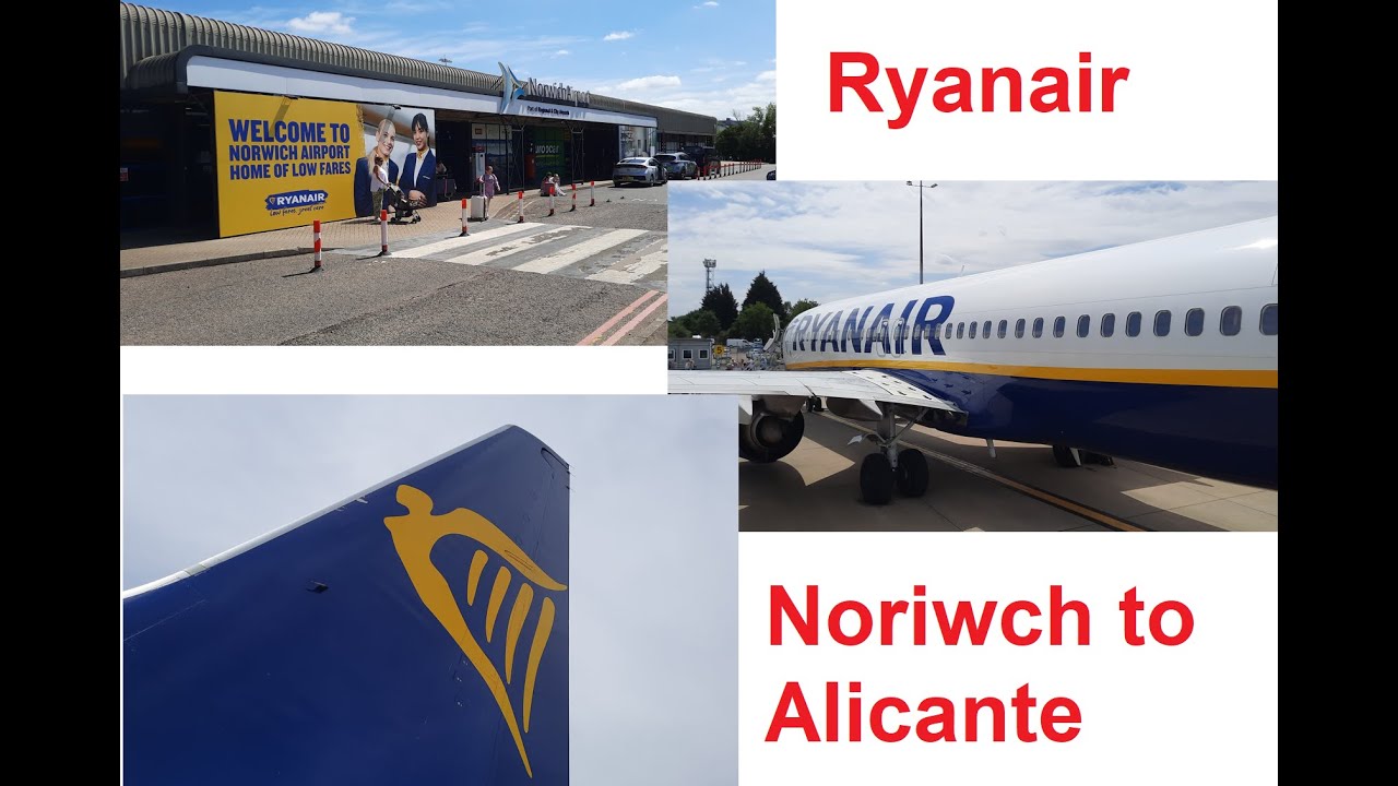 Flight Report: Norwich to Alicante on Ryanair