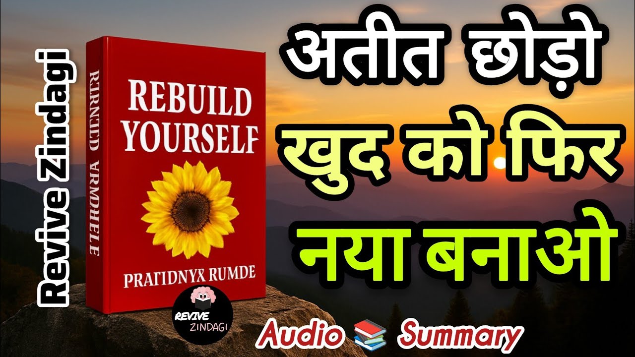 Rebuild Yourself Book Summary । खुद को फिर से नया बनाओ । अतीत छोड़ो, नया भविष्य बनाओ।