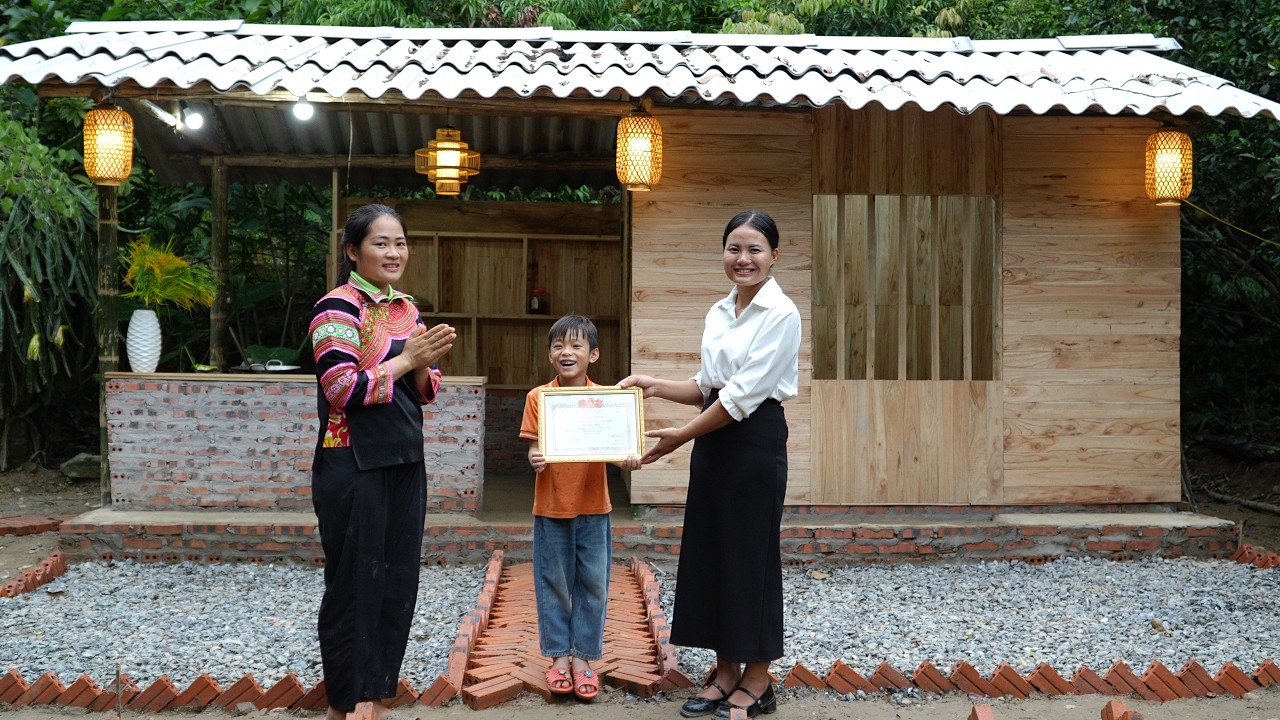 Single mother overjoyed as adopted son receives scholarship&mdash;a truly moving moment for everyone.
