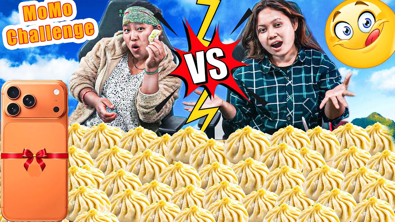 Momo Eating Challenge 😋😋😋