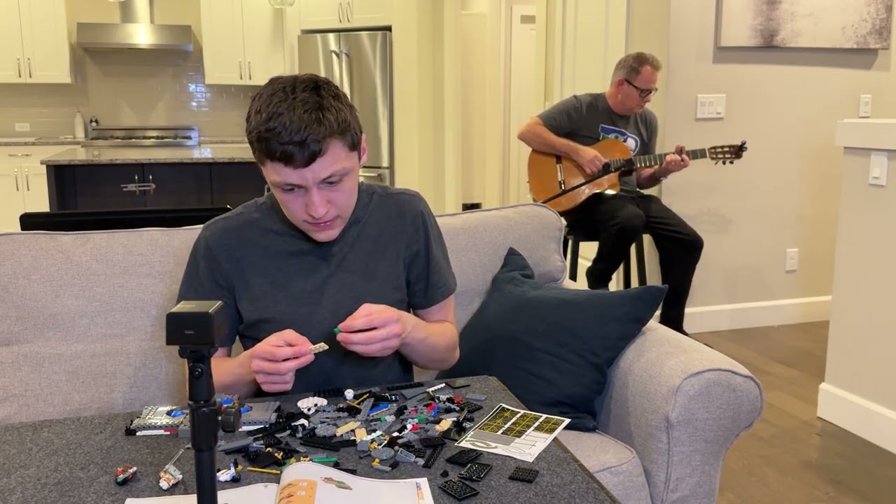 Jack (15) and his dad covering &ldquo;Fragile&rdquo; by Sting 