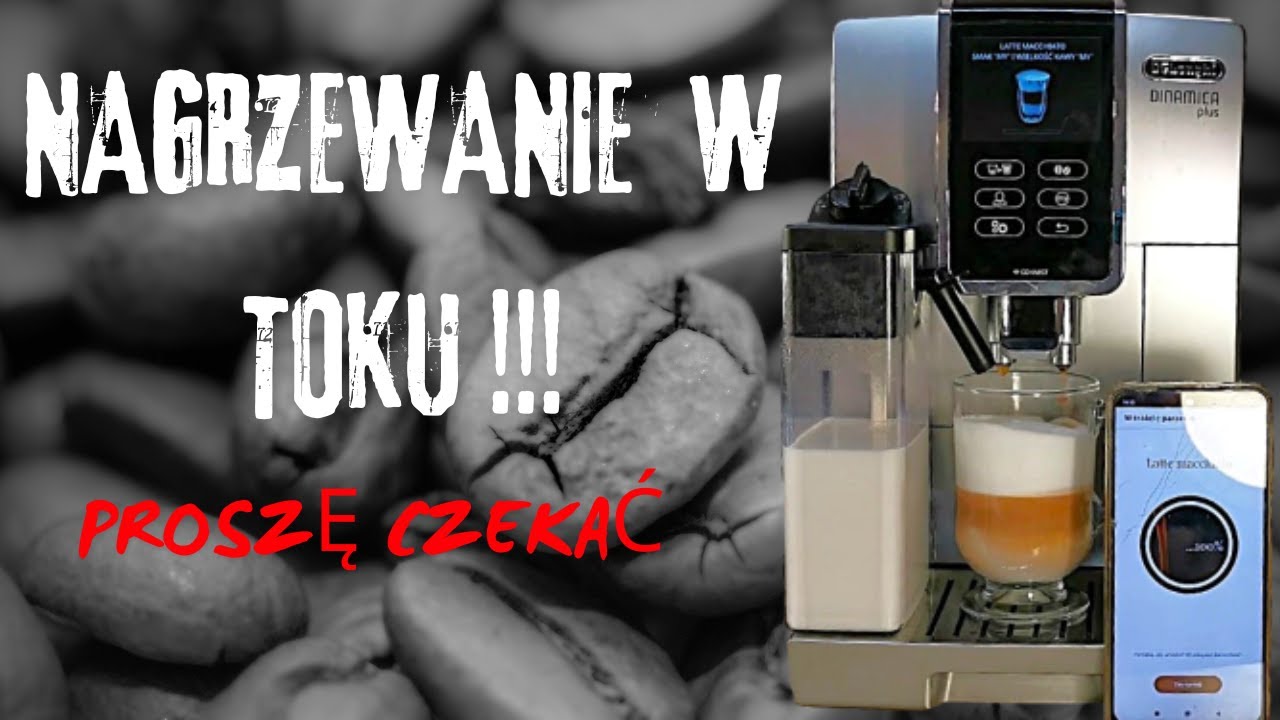 Delonghi Dinamica Plus Nagrzewanie w toku !!! proszę czekać :( Aplikacja