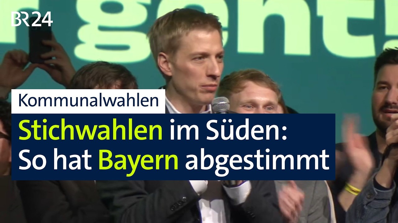Stichwahlen im S&uuml;den: So hat Bayern abgestimmt | BR24