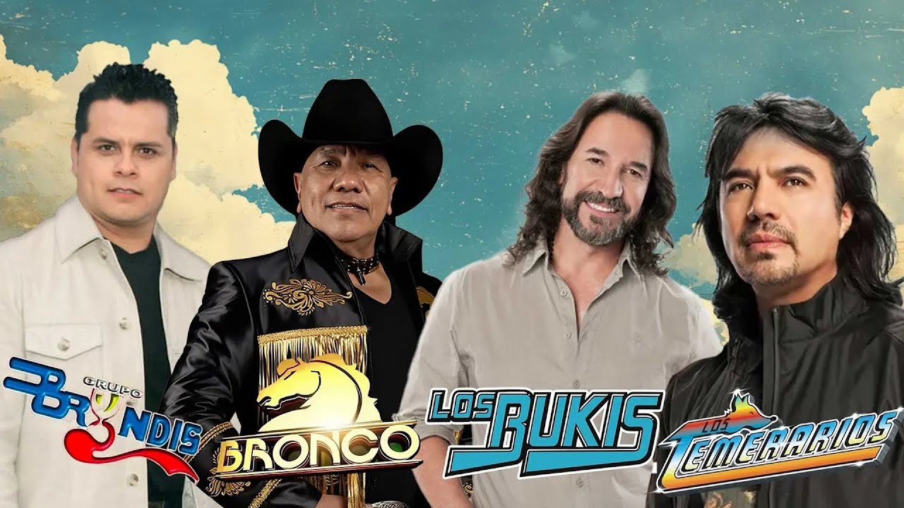 Los Bukis, Grupo Bryndis, Bronco - Una Colección de Amor y Romance Para el Alma