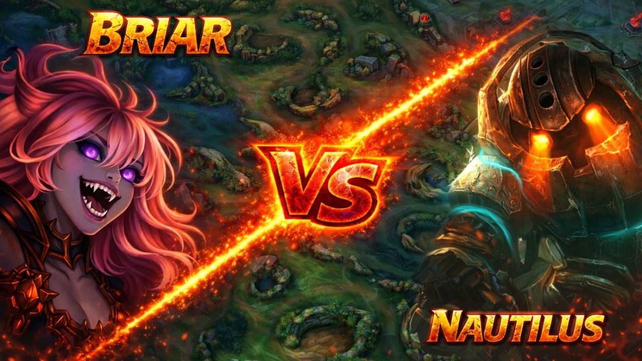 Briar VS Nautilus - Jungle Gameplay (No Commentary)