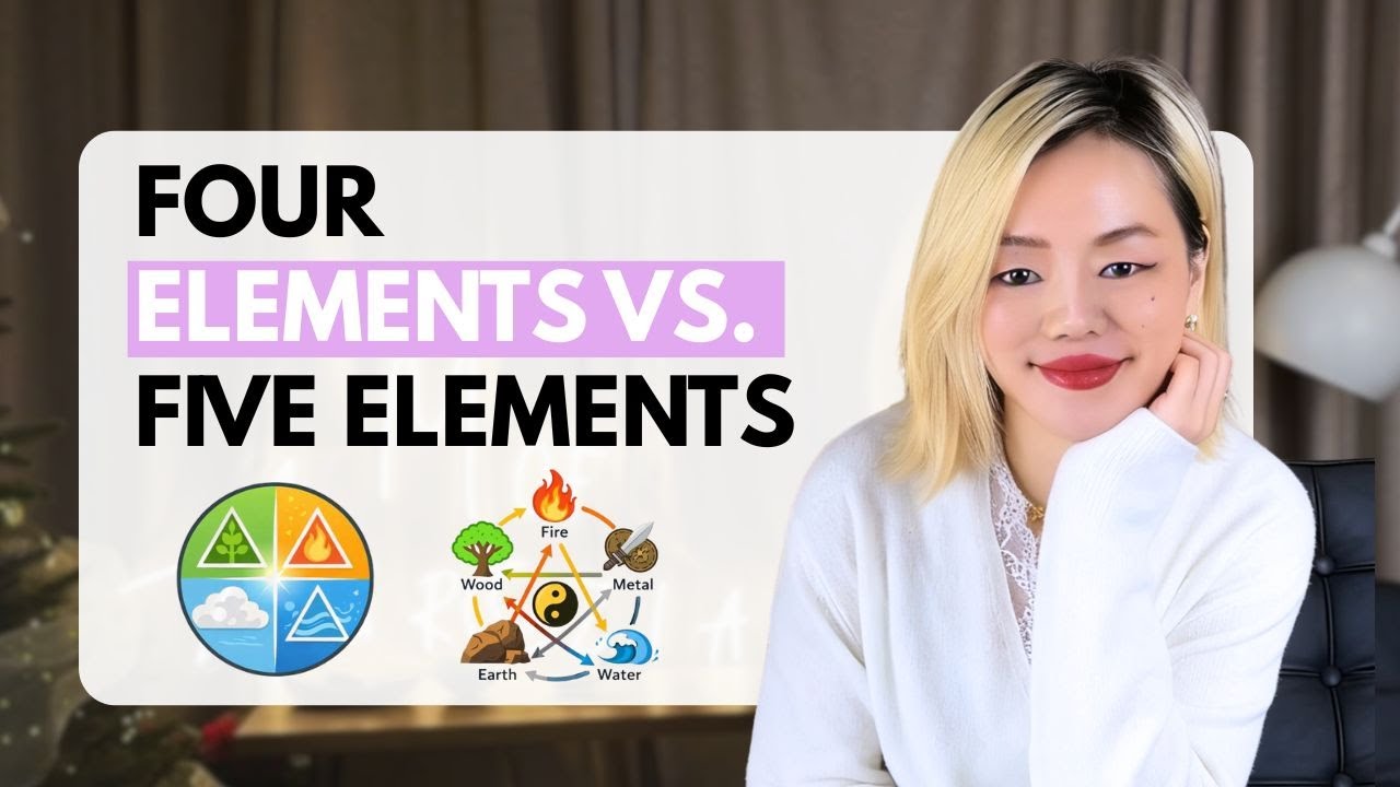 Western Astrology vs. Chinese BaZi: Four Elements & Five Elements Explained