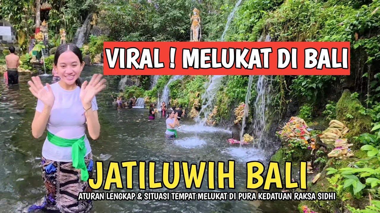 VIRAL ! MELUKAT DI JATILUWIH TABANAN BALI ! PURA KEDATUAN RAKSA SIDHI