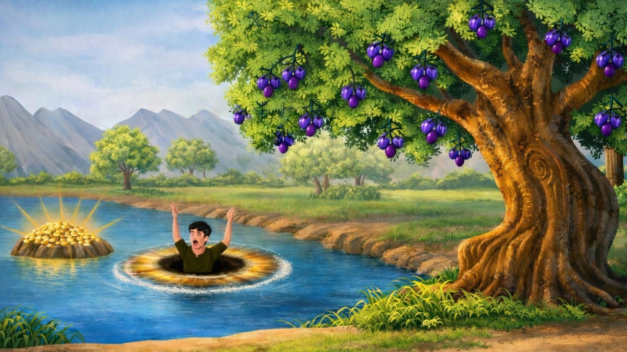 Jamun Ka Jadui Ped | Kids Moral Story Hindi | Animation Kahani