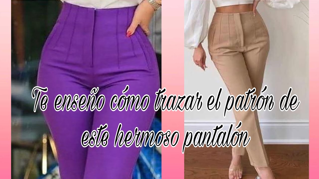 Como  patronar pantalón en tendencia