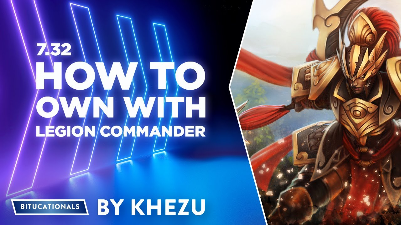 Dota 2 Legion Commander Pro Hero Guide | KheZu breakdown