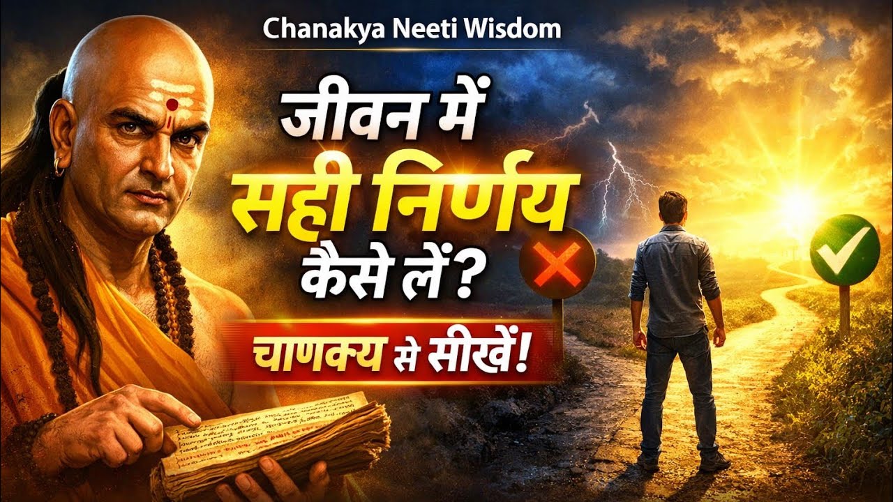 जीवन में सही निर्णय कैसे लें | चाणक्य नीति के अनमोल विचार | Chanakya Neeti Motivation