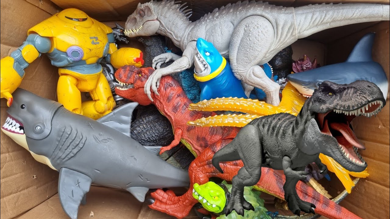 Dinosaur Jurassic World Toy In The Box ASMR Review