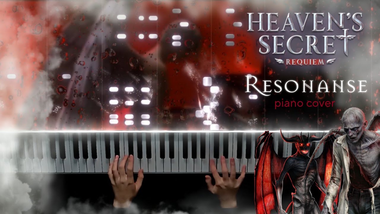 Heaven's Secret Requiem - Resonanse (piano cover) #секретнебесреквием #клубромантики #romanceclub