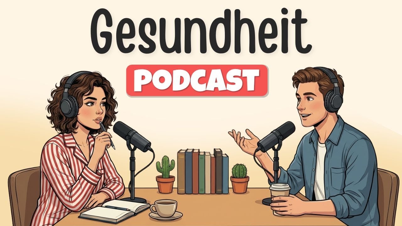 How to talk about Health in German | German Podcast for Easy Conversation