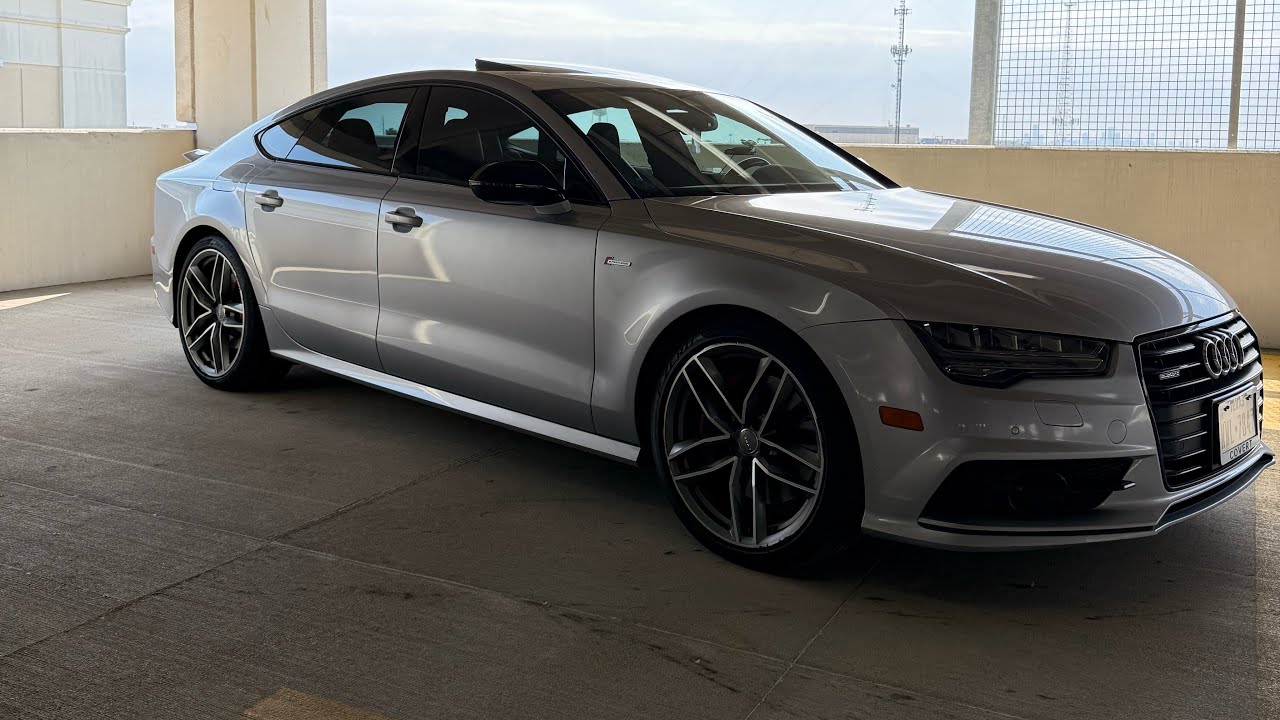 Taking the *Supercharged* Audi A7 on back roads Raw exhaust and supercharger whine