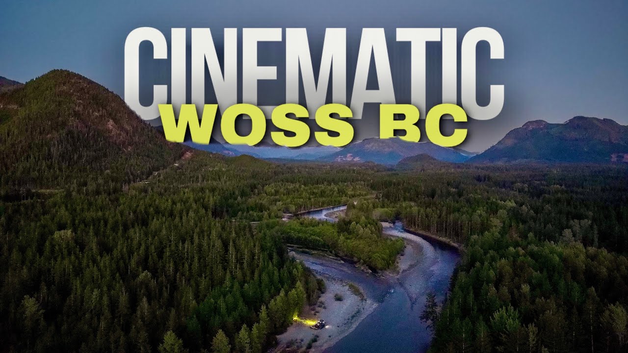 Vancouver Island Riverside Camping | Drone Compilation
