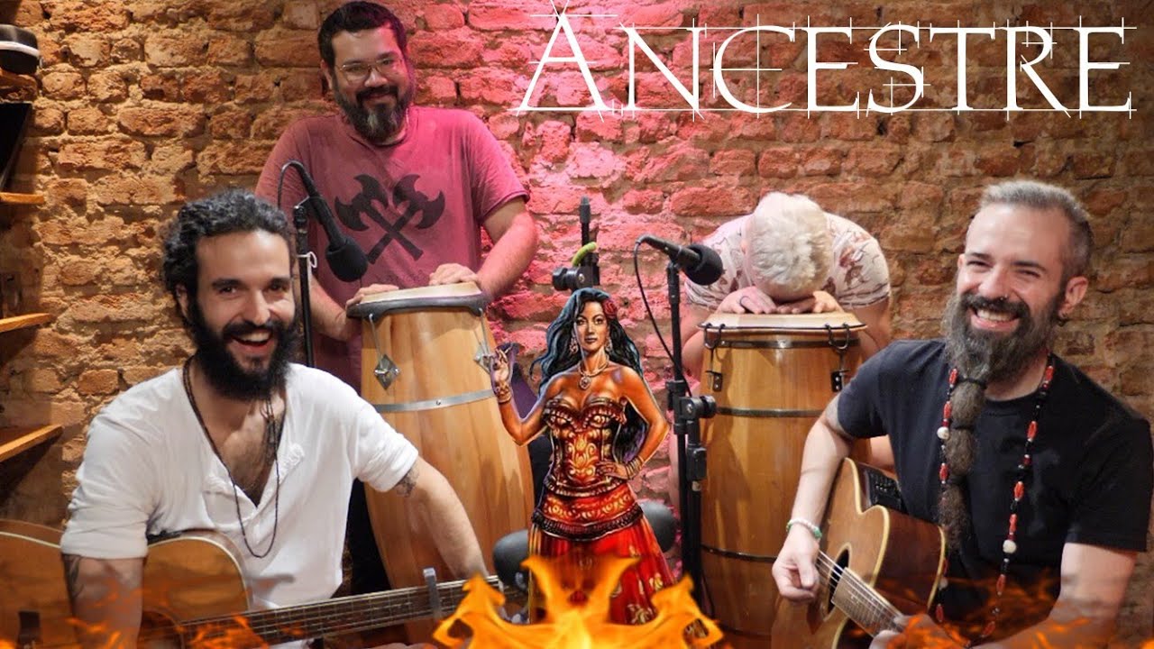 Ancestre - Feiticeira do vestido vermelho (Pombagira Cigana) Exu Ponto de esquerda #MusicasdeRezo