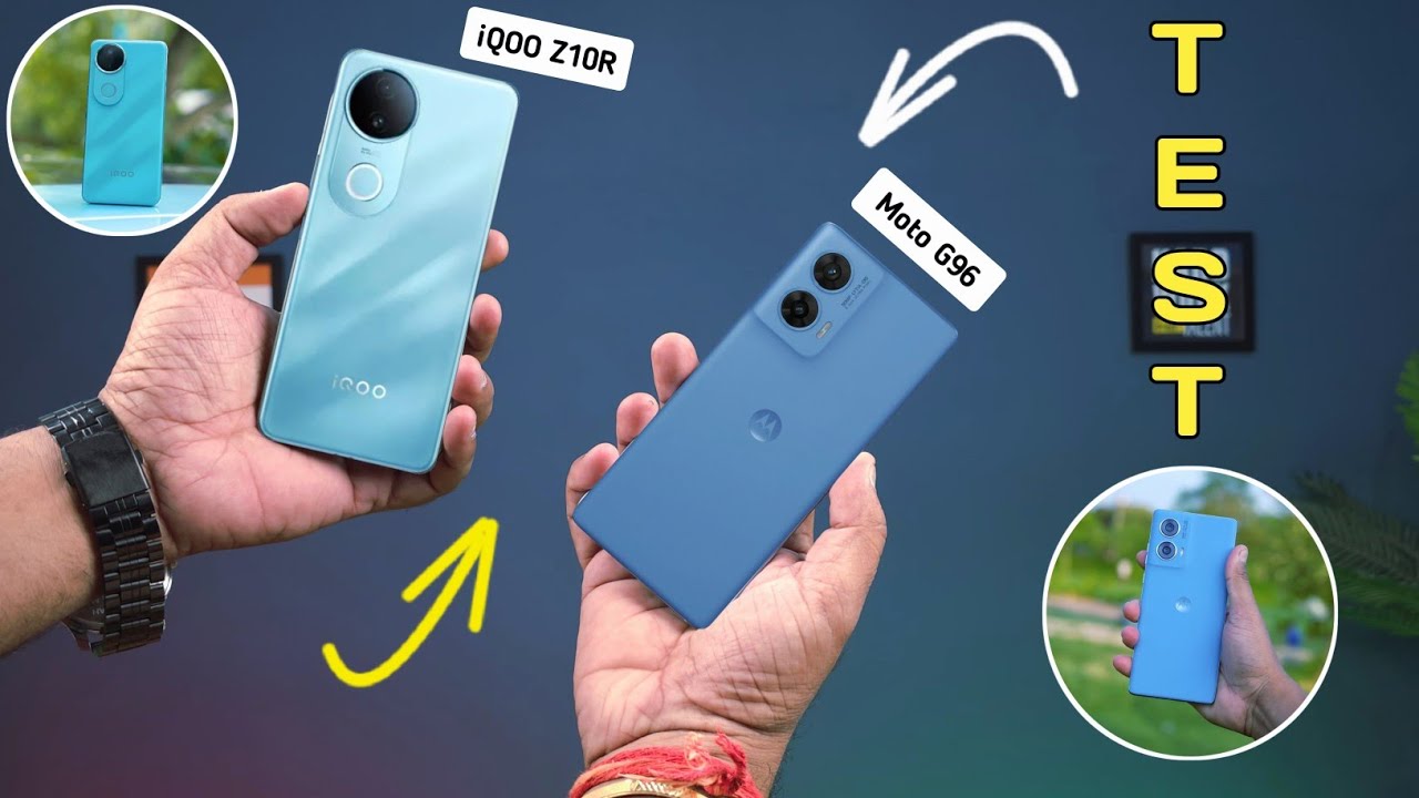 iQOO Z10R vs Moto G96 Camera Test | iqoo z10R Camera Test | Moto G96 vs iQOO Z10R Camera Test Hindi