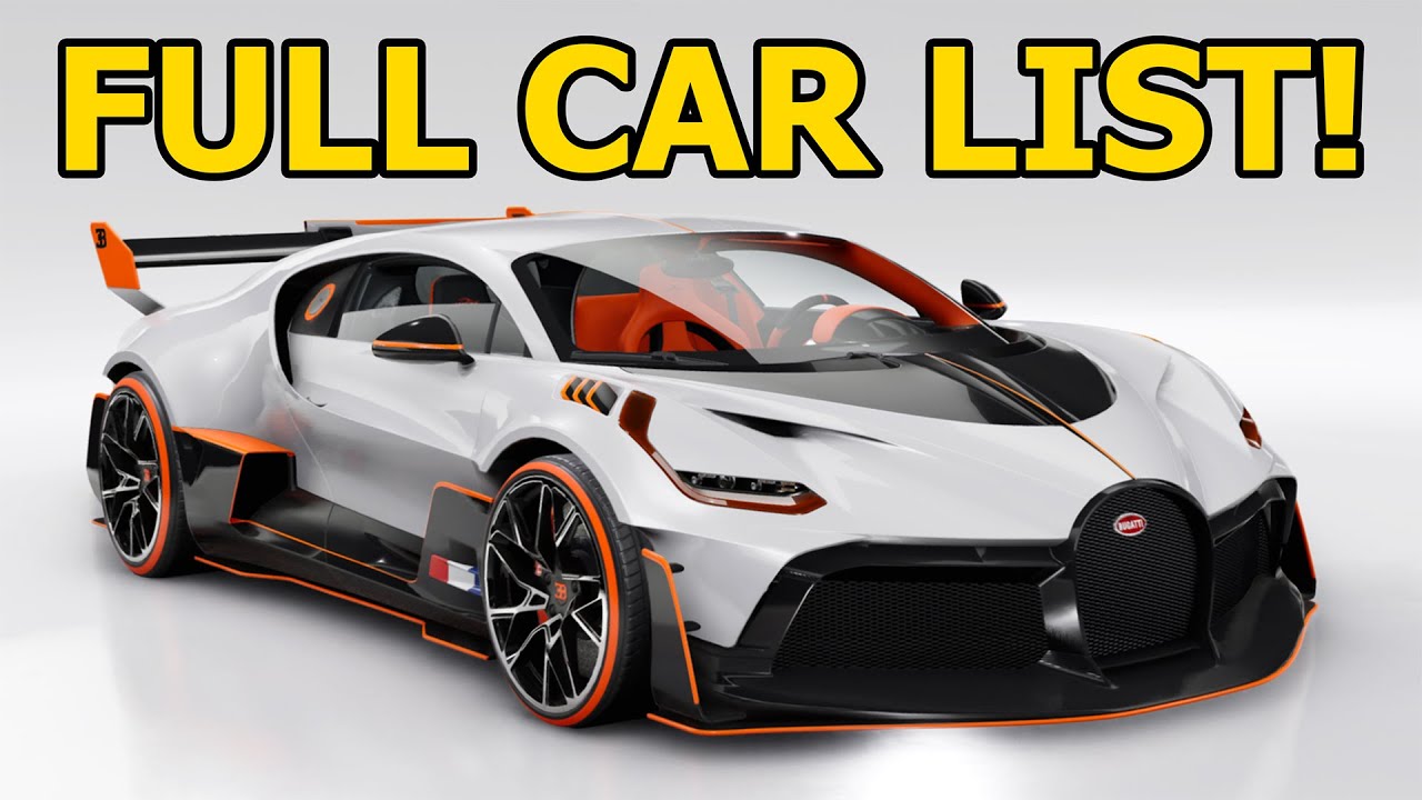 The Crew Motorfest - ALL CONFIRMED CARS | Full car list