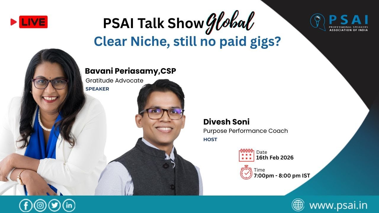 PSAI Talk Show - Global with Bavani Periasamy | S01E03