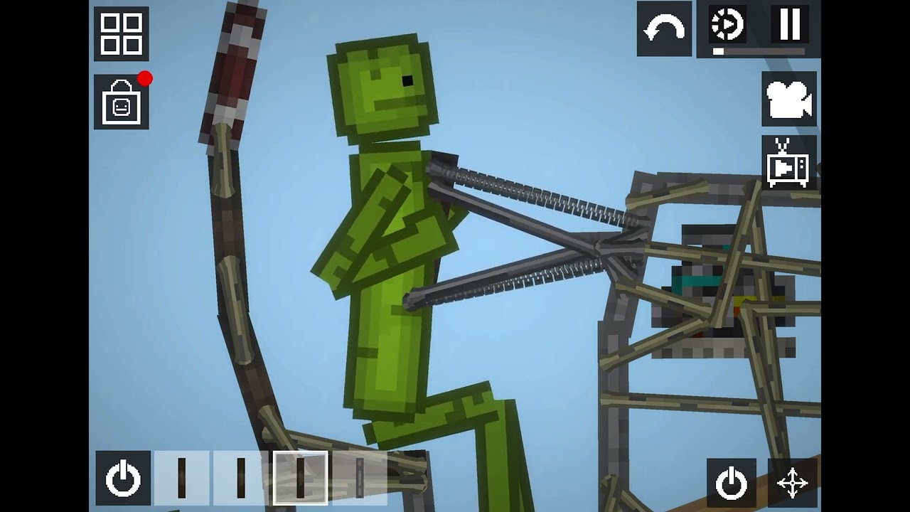 Melon sandbox plane crash 3