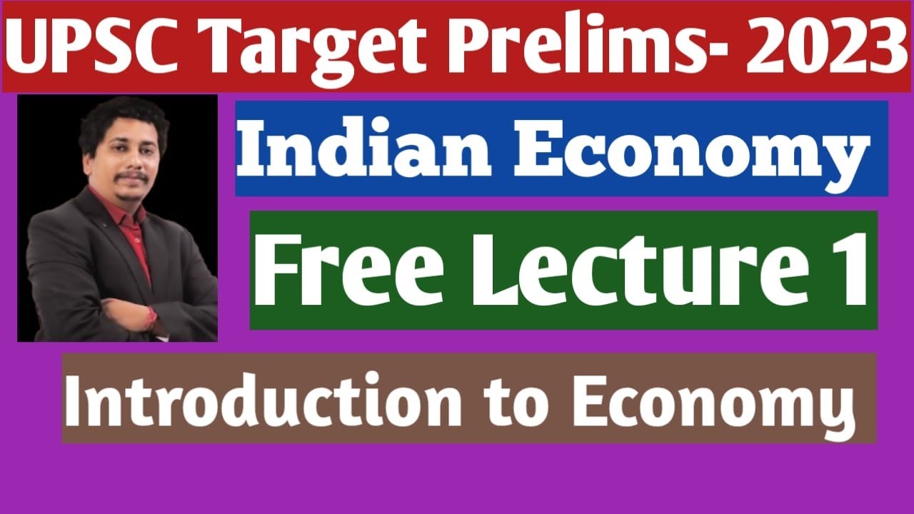 ECONOMY LECTURE 1 | UPSC ECONOMY BY SRAVAN KUMAR SIR | FOR ADMISSIONS PLEASE CONTACT- 7981309298