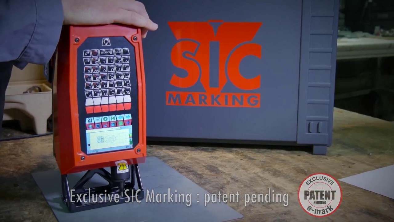 Sunnyvale - Pistola portátil de gravação por micropuncionamento com bateria recarregável SIC-E-mark