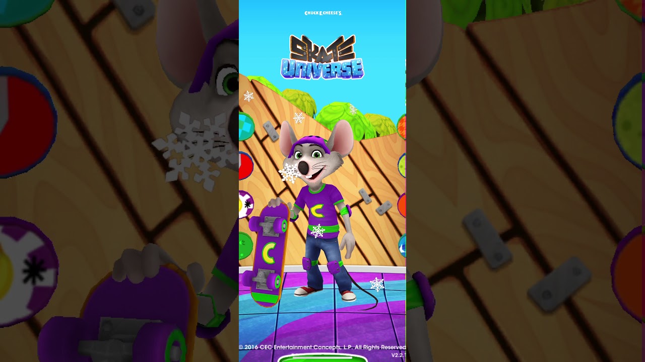 Chuck E. Cheese’s Skate Universe Gameplay 1