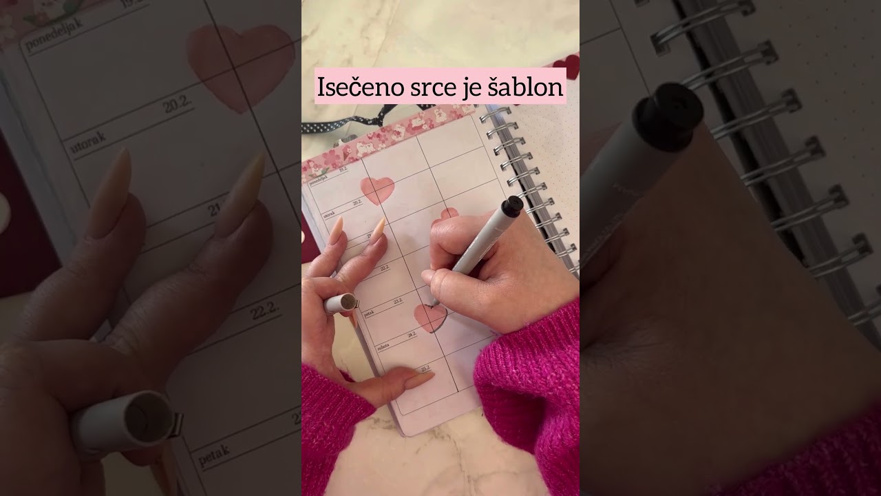 Dekoracija planera/sveske/dnevnika ideja#planer  #rokovnik   #smrchaandbo #smrchaandboplaner  #diy