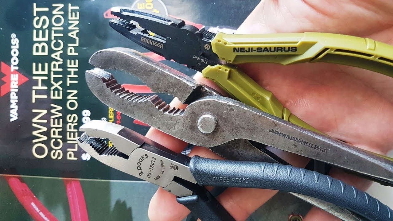 Tools for Thought 3 - Screw Extraction Pliers: American Ingenuity was the Model for Them