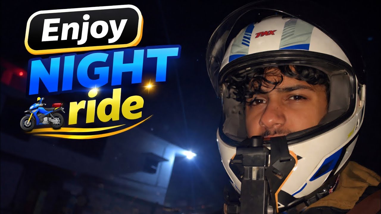 Enjoy the Night ride guys ❤️‍🔥