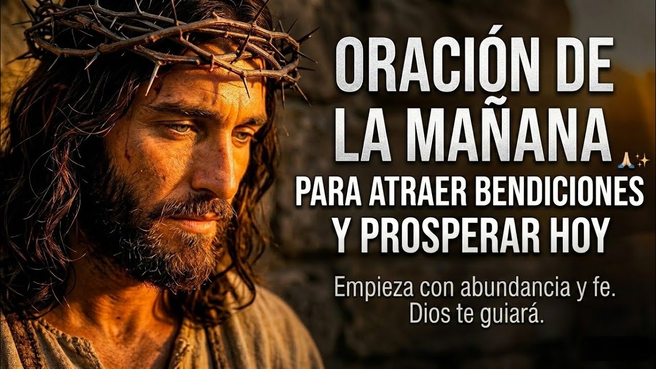ORACIÓN DE LA MAÑANA PARA ATRAER BENDICIONES Y PROSPERAR HOY