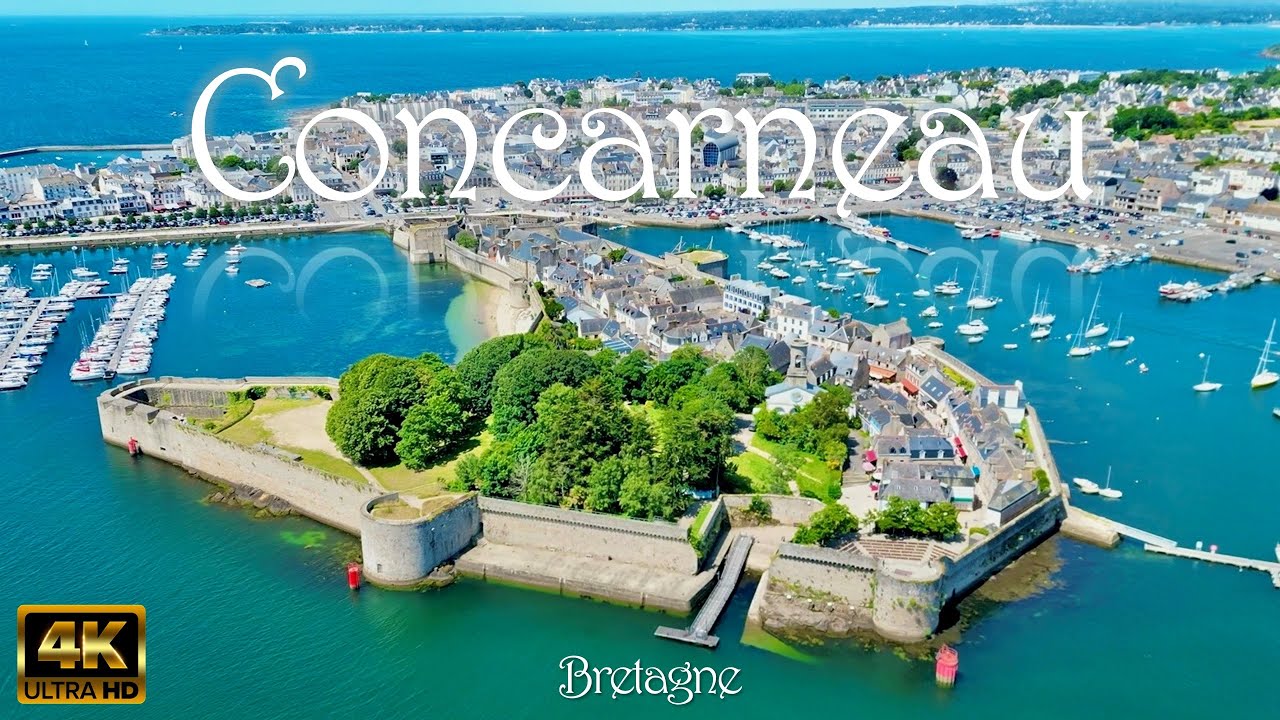 CONCARNEAU (Brittany) – France 🇫🇷 [4K video]