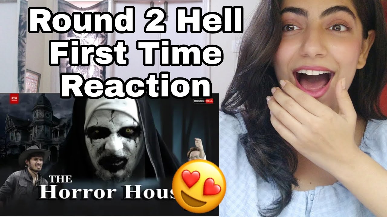 First Time Reacting to THE HORROR HOUSE | Round2hell | R2H