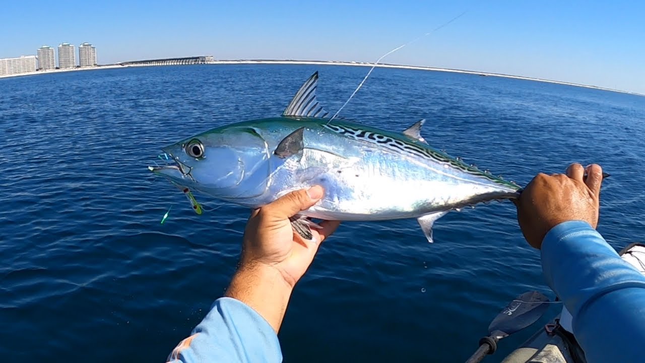 October Offshore Kayak Fishing Navarre