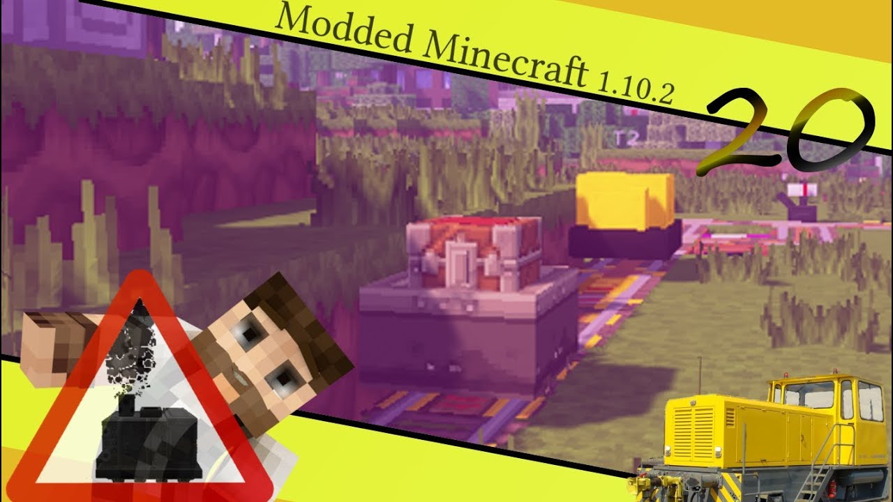 Rail yard: De-couple - MyRail #20 [Modded Minecraft 1.10.2] Opencomputers Railcraft