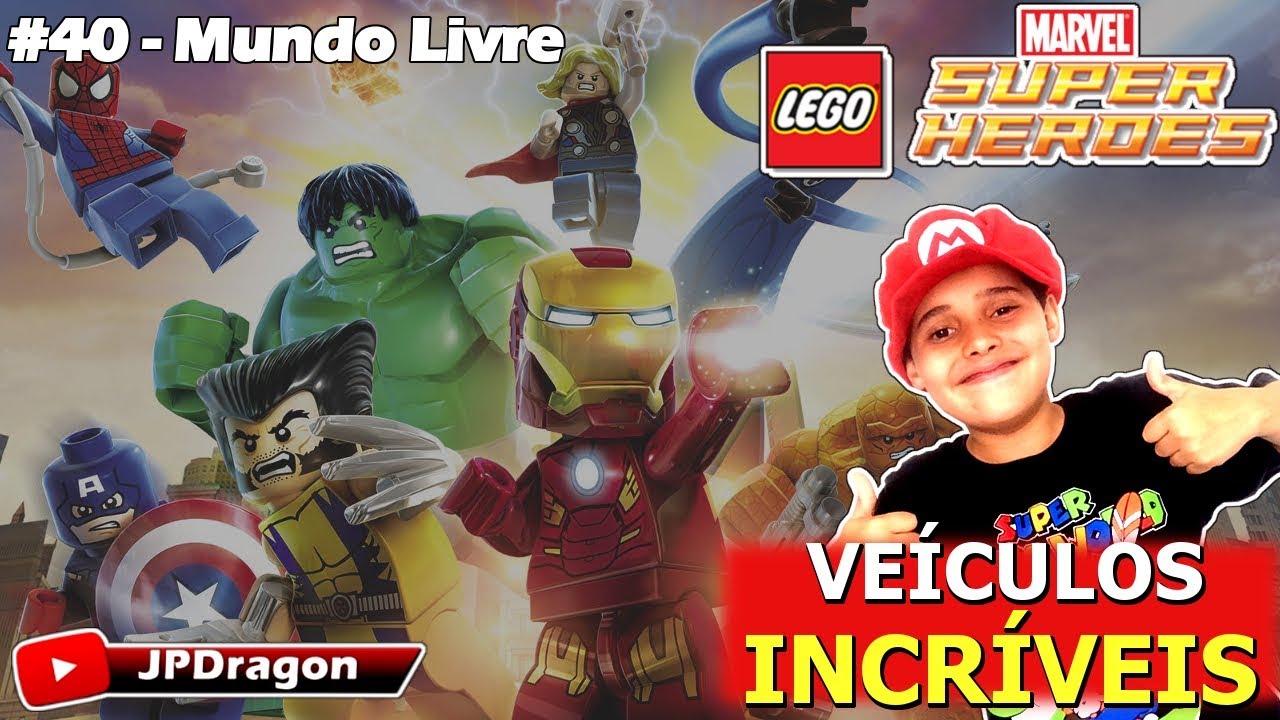 Lego Marvel Super Heroes #40 - MEUS VEÍCULOS FAVORITOS!