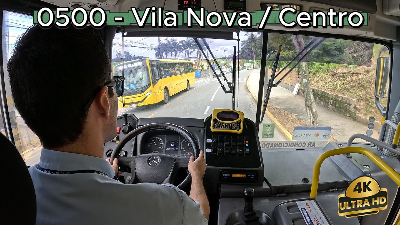 [Onboard] Joinville: Rota 0500 - Vila Nova / Centro