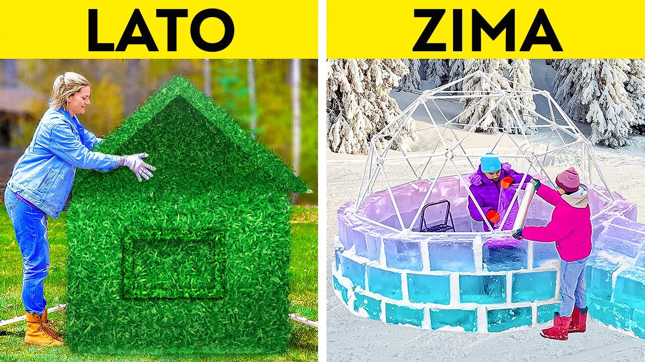 DOM LETNI vs DOM ZIMOWY || Wielkie projekty ogrodowe